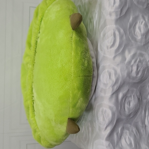 DISNEY Pixar Mike Wazowski Pajama Pouch Pillow Stuffy -Green Rare Monsters Inc. - Picture 8 of 10